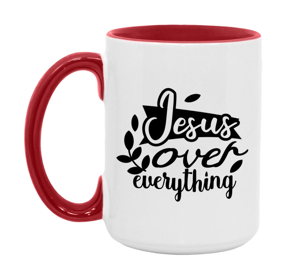 Jesus Over Everything Mug