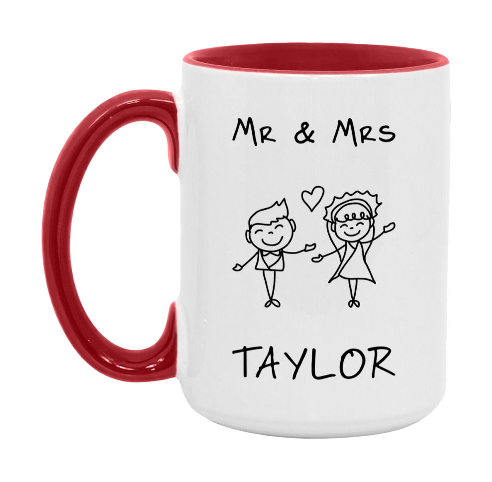 Mr & Mrs  Taylor Mug